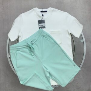 Louis Vuitton Monogram 3D Pocket t-shirt shorts set AAA replica UK — men's women's different colours reps sale