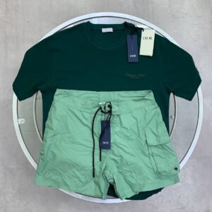 Christian Dior Couture t-shirt shorts set men's AAA replica UK — different colours designer reps sale