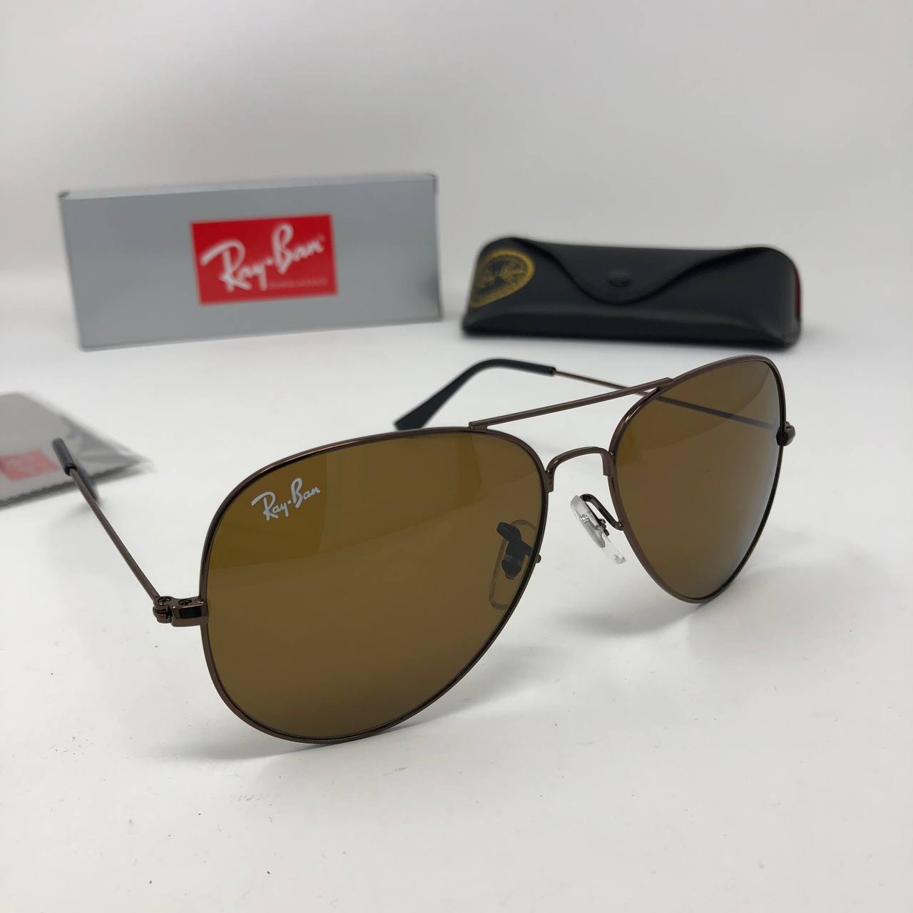 photo 5816801731306786621 y Ray-Ban RB3025 Aviator Classic black frame AAA replica sunglasses UK — men's women's designer reps sale