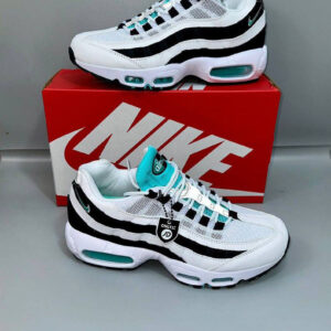 Nike Air Max 95 Black Border IM7409-100 men's AAA replica trainers UK — designer reps sale