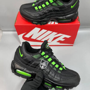 Nike Air Max 95 OG Big Bubble Green Shock IB1667-002 men's AAA replica trainers UK — designer reps sale