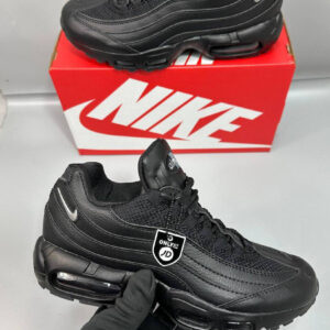 Nike Air Max 95 Big Bubble Black Metallic Pewter IH1413-001 men's AAA replica trainers UK — designer reps