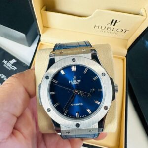 Hublot Classic Fusion Titanium Blue men's AAA replica watch UK — designer reps sale
