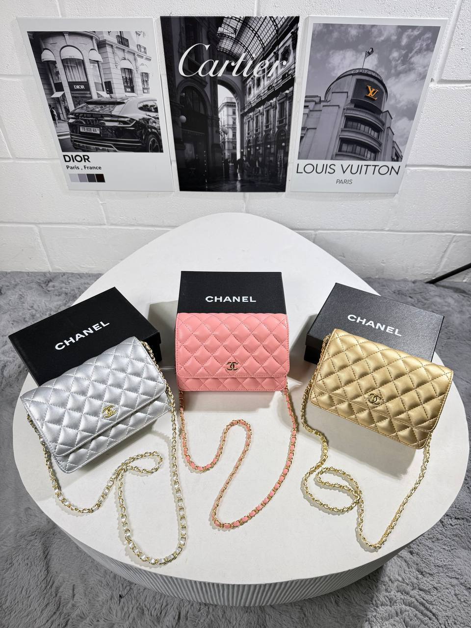 photo 5821087451538199264 y Chanel Wallet on Chain WOC Multiple Colors Women's AAA Replica UK Best Quality