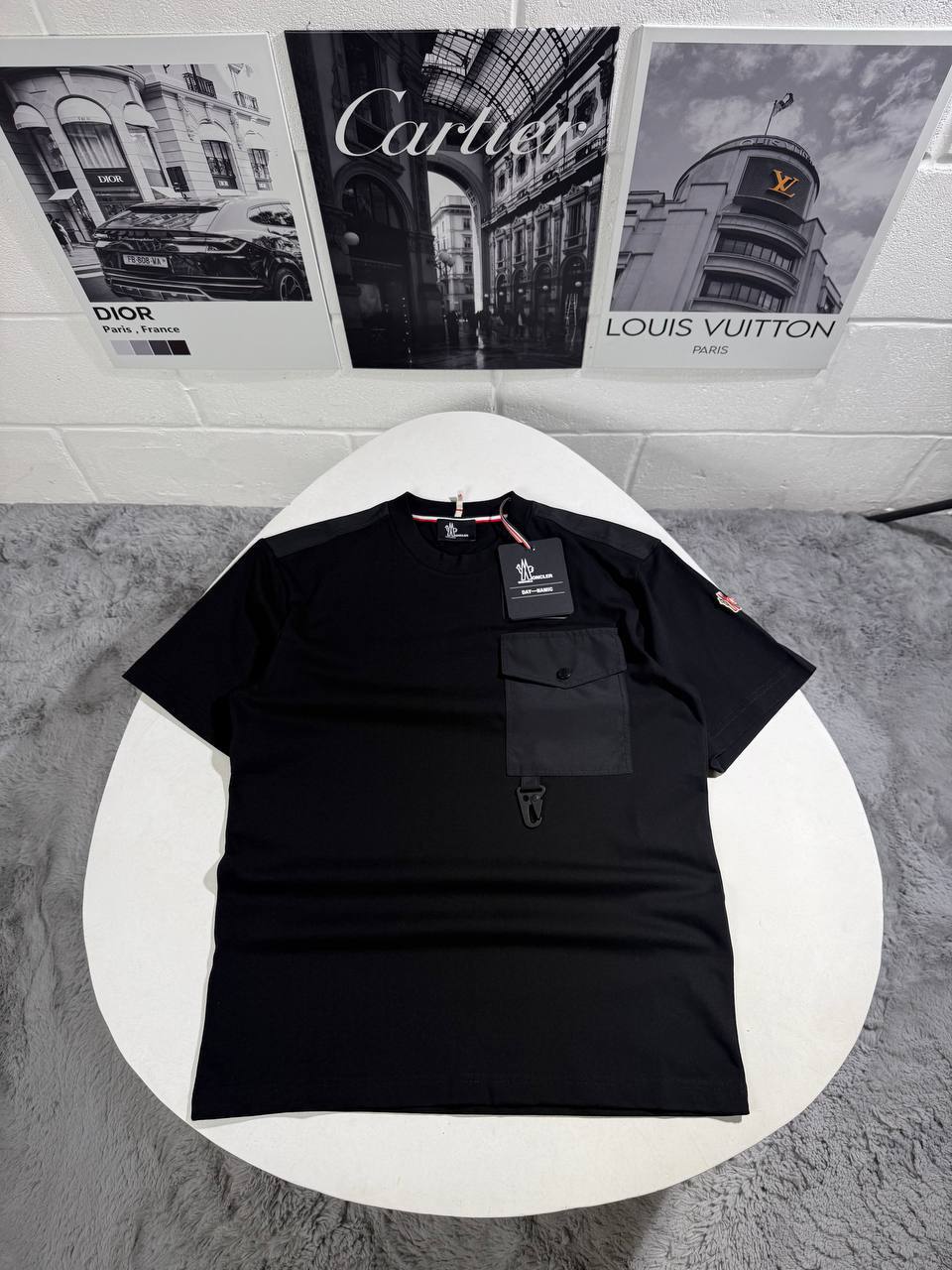 photo 5821087451538199287 y Moncler Grenoble utility pocket logo AAA replica t-shirt UK — men's women's different colours designer reps sale