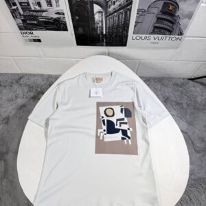 Hermes Velky Lov patch crewneck AAA replica t-shirt UK — men's women's different colours designer reps sale