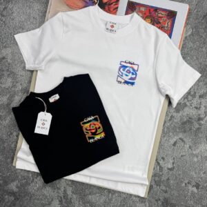 Casablanca Heat Map classic short sleeve AAA replica t-shirt UK — men's women's 2 colours designer reps sale
