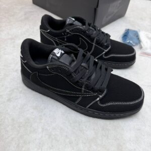 Nike Air Jordan 1 Retro Low Travis Scott Black DM7866-001 AAA replica trainers UK men's reps sale