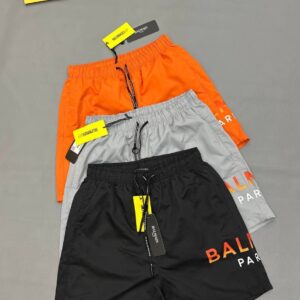 Balmain signature logo print men's AAA replica swim shorts UK — different colours designer reps sale