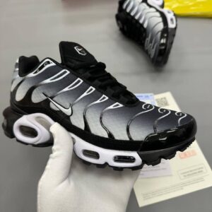 Nike Air Max Plus TN Black Silver White DM0032-003 men's AAA replica trainers UK — designer reps sale