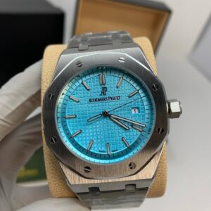 Audemars Piguet Royal Oak Selfwinding Turquoise Dial 15550ST AAA replica watch UK - men's AP reps sale