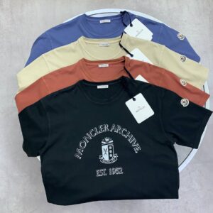 Moncler 1952 Archive Crest Graphic t-shirt AAA replica UK - men's women's different colours designer reps
