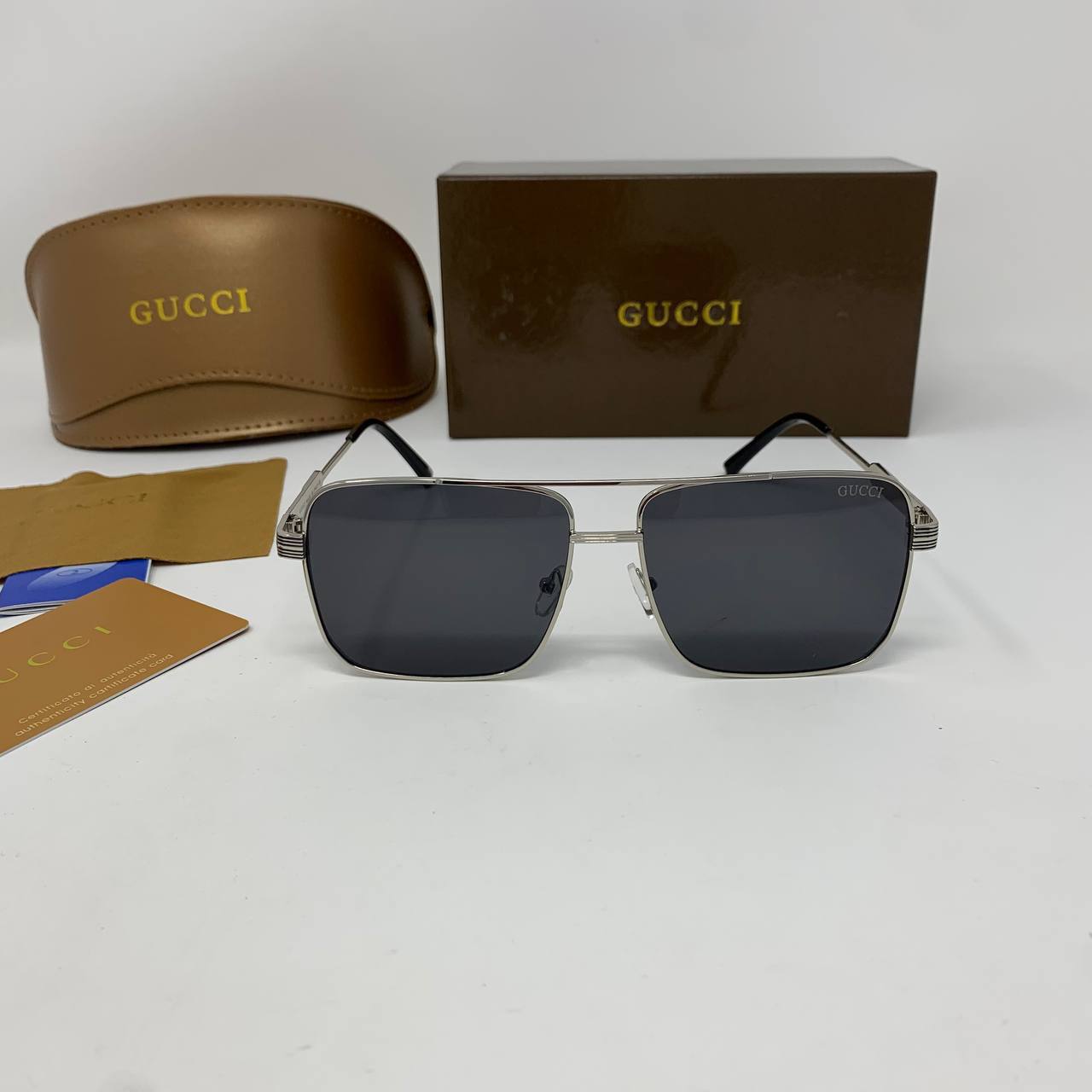 photo 5825510636492885638 y Gucci Metal Navigator sunglasses GG0529S AAA replica UK - men's women's designer reps sale