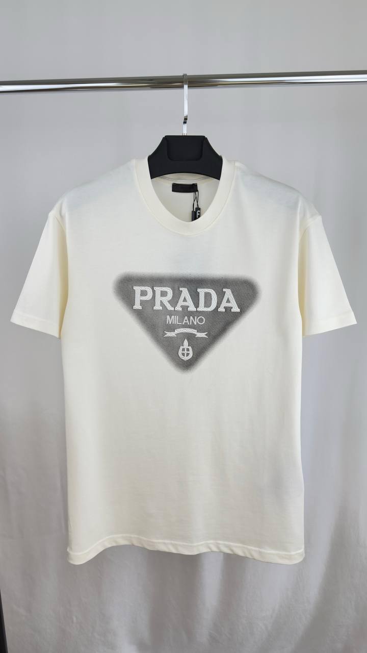 photo 5825880514781449291 y Prada Classic Cotton Short-Sleeve t-shirt white AAA replica UK - men's women's designer reps sale