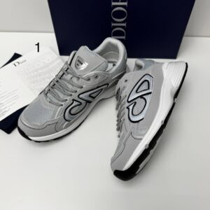 Dior B30 Gray Mesh Technical Fabric 3SN279ZRD_H868 men's AAA replica trainers UK - designer reps sale