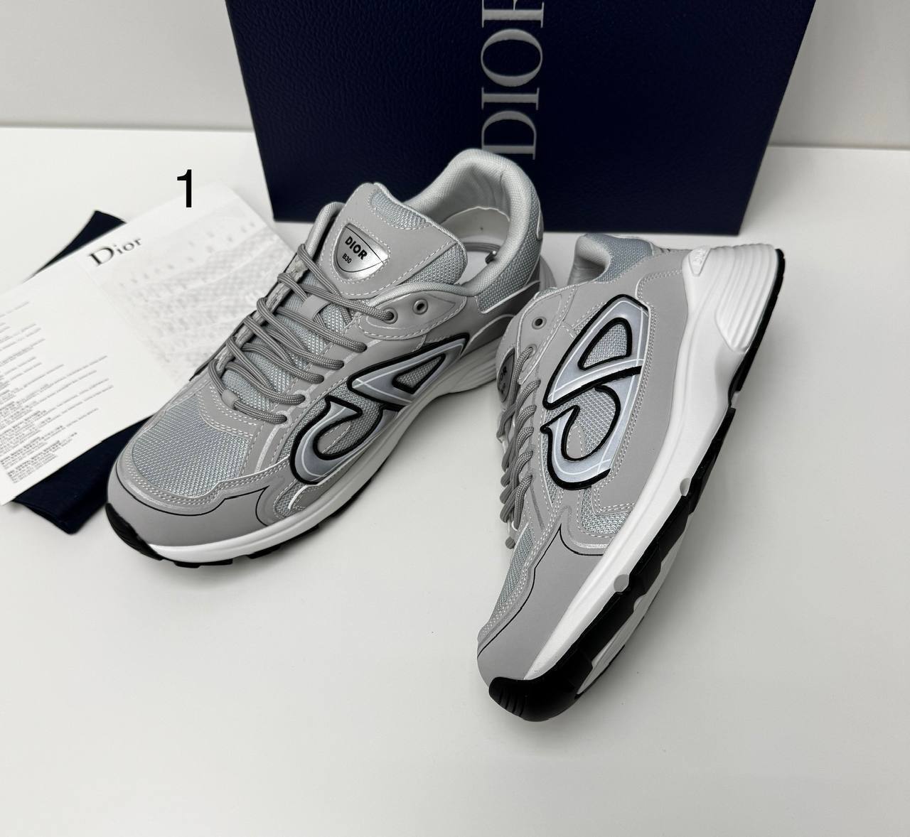 photo 5827762436306571342 y 3ee92f95 c409 4cc5 a943 2794c923dbe3 Dior B30 Gray Mesh Technical Fabric 3SN279ZRD_H868 men's AAA replica trainers UK - designer reps sale