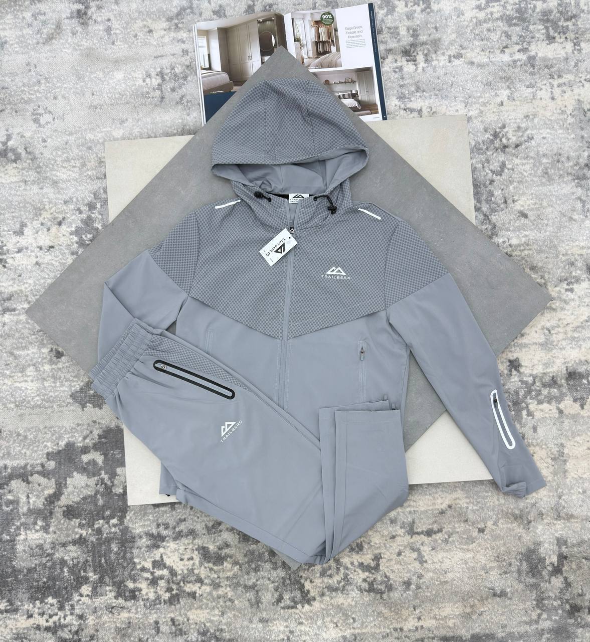 photo 5827762436306571353 y Trailberg Rapid Dash 2.0 tracksuit grey men's AAA replica UK - designer reps sale