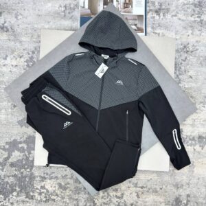 Trailberg Rapid Dash 2.0 tracksuit black grey men's AAA replica UK - designer reps sale