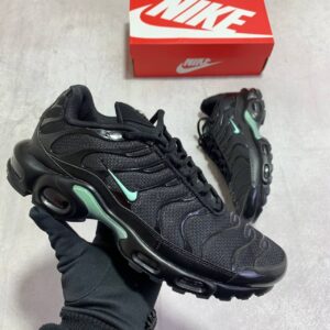 Nike TN Air Max Plus Black Mint Green DM0032-029 men's AAA replica trainers UK - designer reps sale