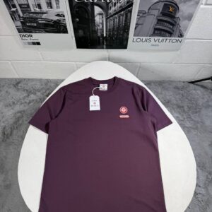 Casablanca Logo Patch short sleeve crewneck t-shirt AAA replica UK - men's women's 2 colours reps sale