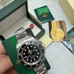 Rolex Deepsea Sea-Dweller Black Dial 126660 AAA replica watch UK - men's designer reps sale