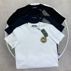 Dolce and Gabbana D&G Logo-Patch t-shirt different colours AAA replica UK - men's women's designer reps