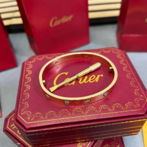 Cartier Love bracelet golden AAA replica UK - women's designer reps sale