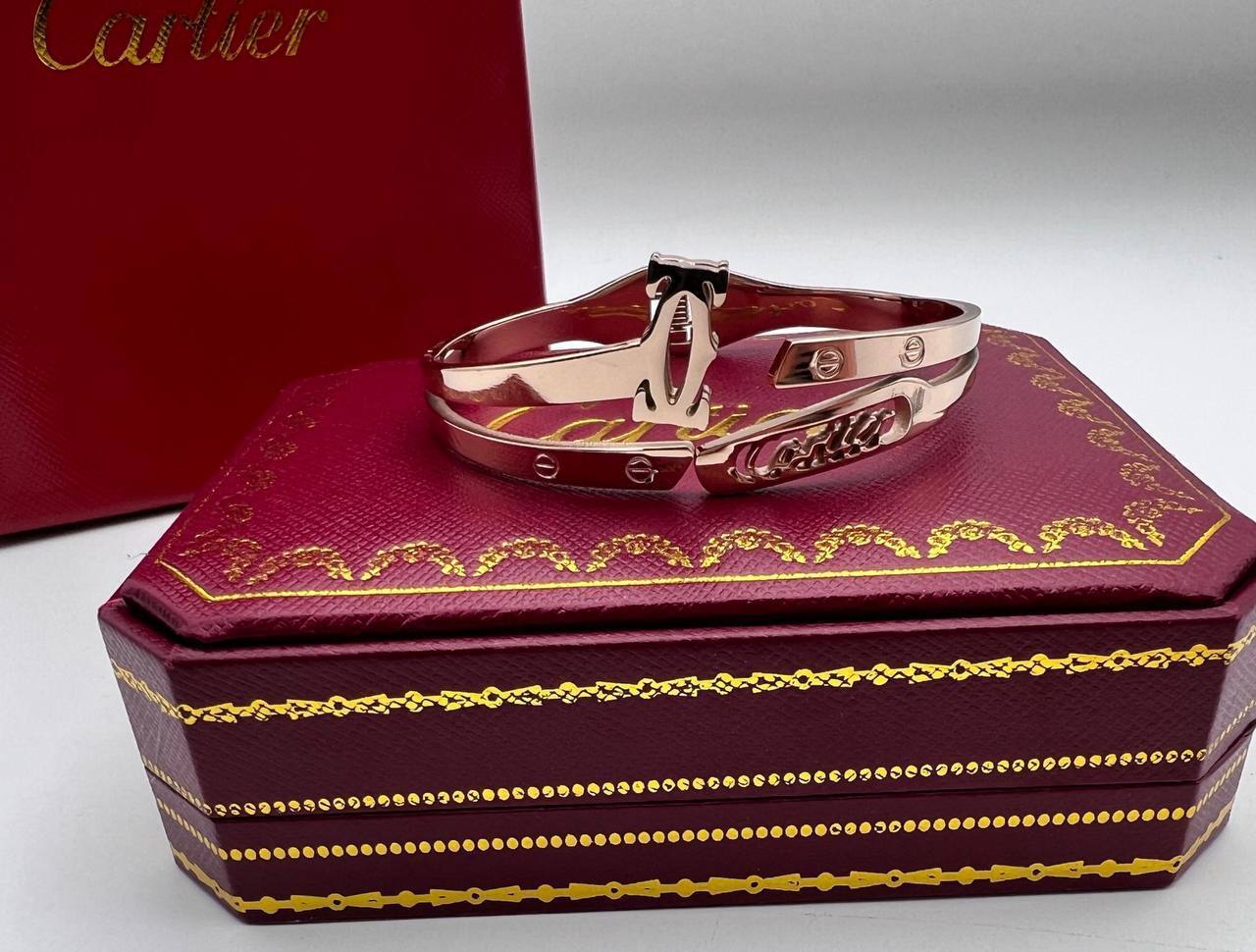 photo 5832710985955872970 y Cartier Multi-Layer Fashion Charm rose gold bracelet AAA replica UK - women's designer reps sale