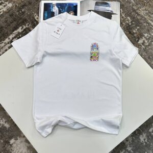 Casablanca Landscape Graphic Print Crewneck Men's Women's T-Shirts in 2 Colors Reps Sale UK Best Quality AAA Replica