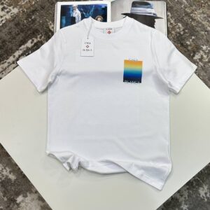Casablanca Gradient Square crewneck t-shirt white AAA replica UK - men's women's designer reps sale