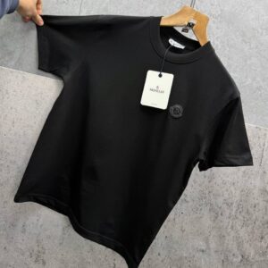 Moncler Silicon Badge short sleeve t-shirt AAA replica UK - men's women's different colours designer reps