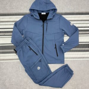 Moncler Full-Zip Signature Logo Patch tracksuit different colours men's AAA replica UK - reps sale