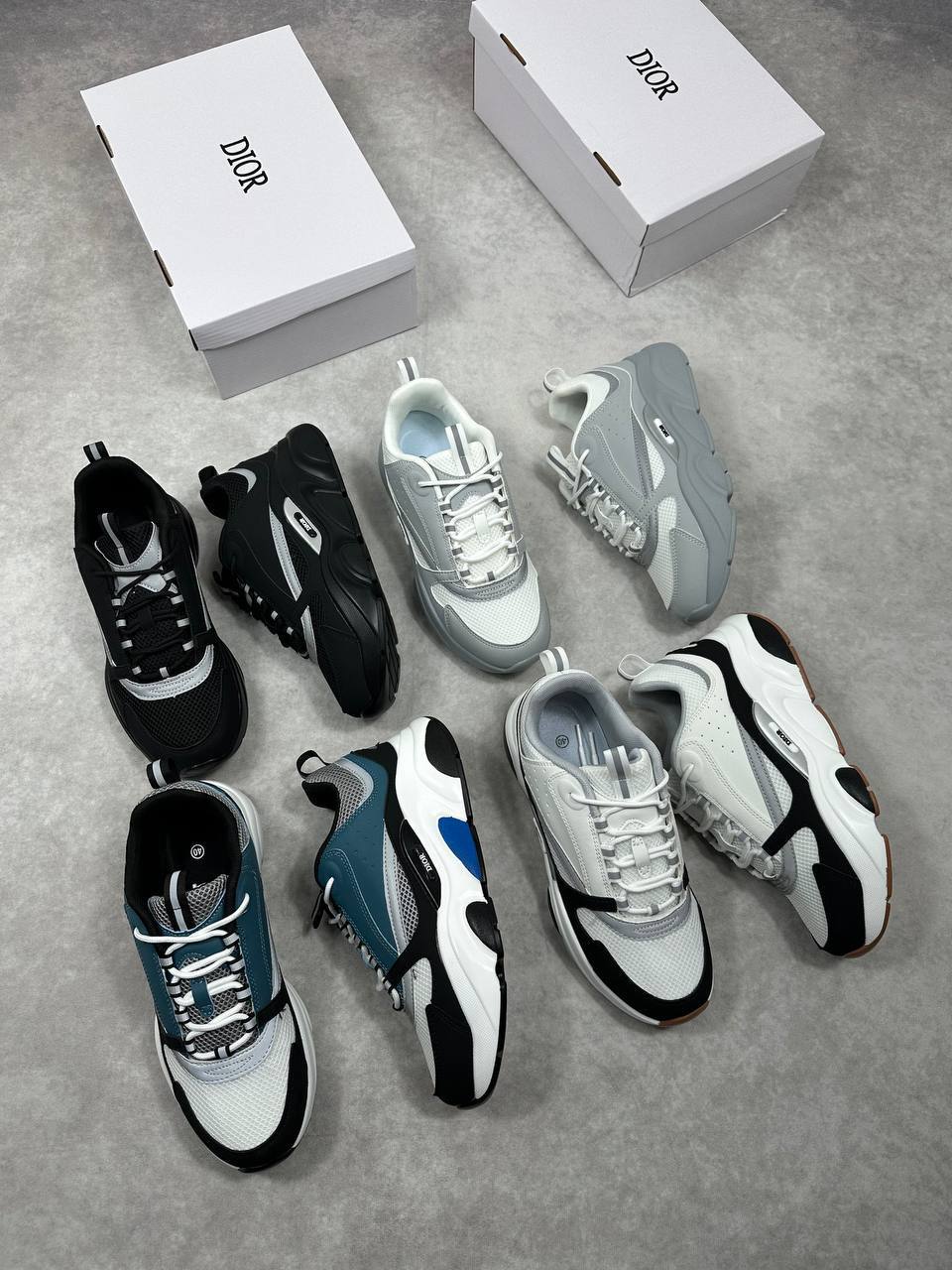 photo 5839475860094782323 y Dior B22 Technical Mesh Fashion sneakers different colours men's AAA replica UK - designer reps sale