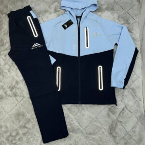 Trailberg AW24 Triathlon Tracksuit Light Blue/Black Tracksuit Men's Reps Sale UK Best Quality AAA Replica