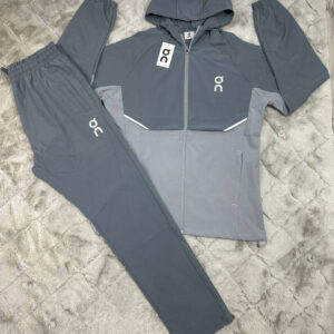 On Cloud Running Core Hooded Tracksuit in Gray Color Men's Reps Sale UK Best Quality AAA Quality Replica
