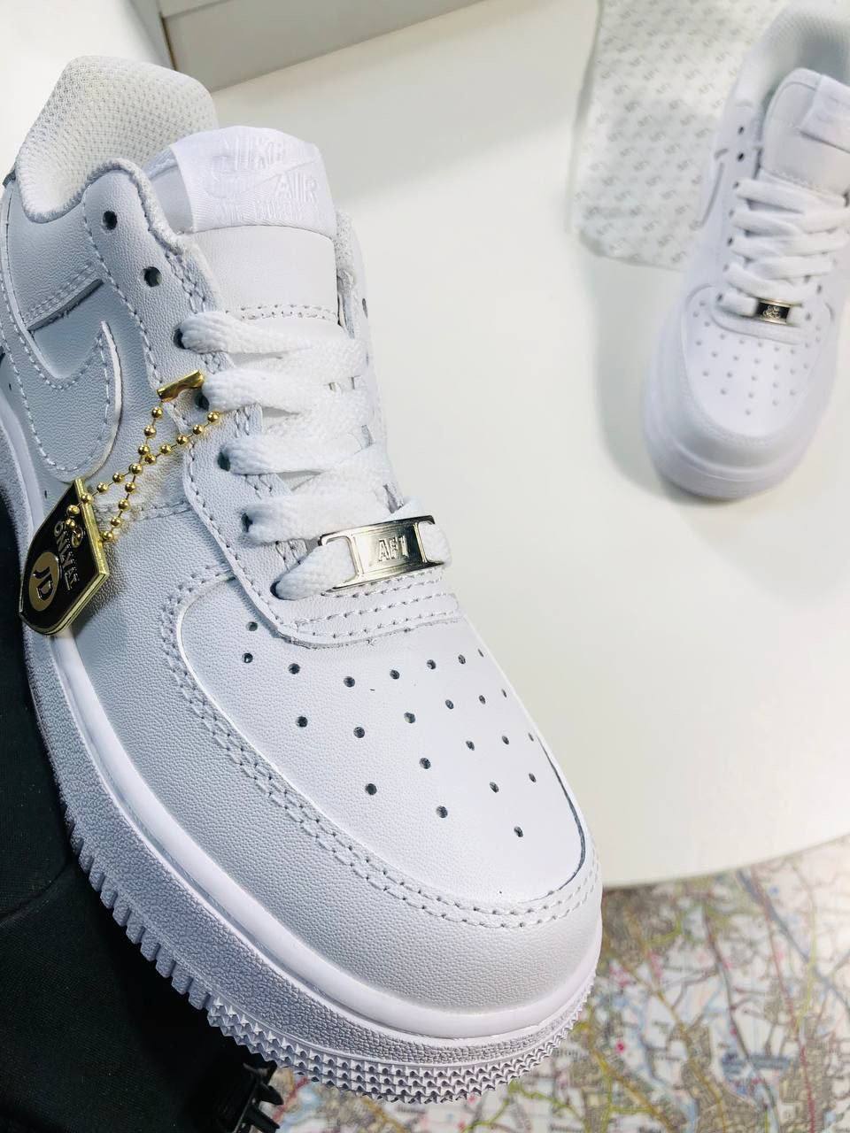 photo 5852696774454218138 y.jpg Nike Air Force 1 Low '07 "Triple White" Ref: CW2288-111 Sneakers Women's Reps Sale UK Best Quality AAA Replica