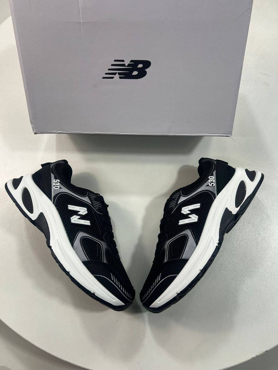 photo 5852696774454218149 y.jpg New Balance 530 "Black White Silver" Retro Mesh Running MR530SMN Women's Trainers Reps Sale UK Best Quality AAA Replica