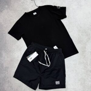 C.P. Company Lens T-Shirt & Shorts Set in 2 Colors Men's Reps Sale UK Best Quality AAA Replica