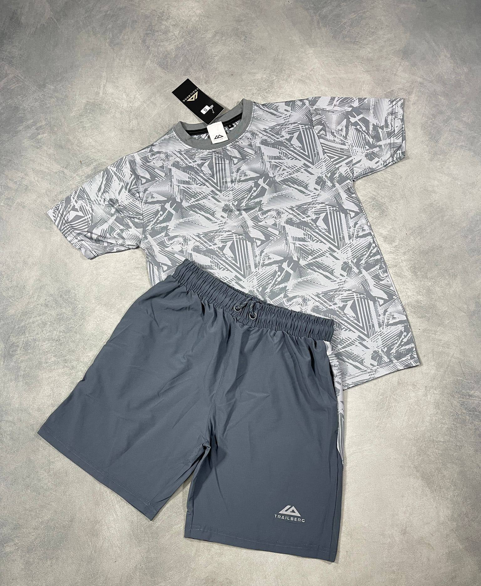 photo 5938073289710308901 w 2.jpg Trailberg Men's Abstract Print Graphic T-Shirt & Shorts Twinset Men's Reps Sale UK Best Quality AAA Replica