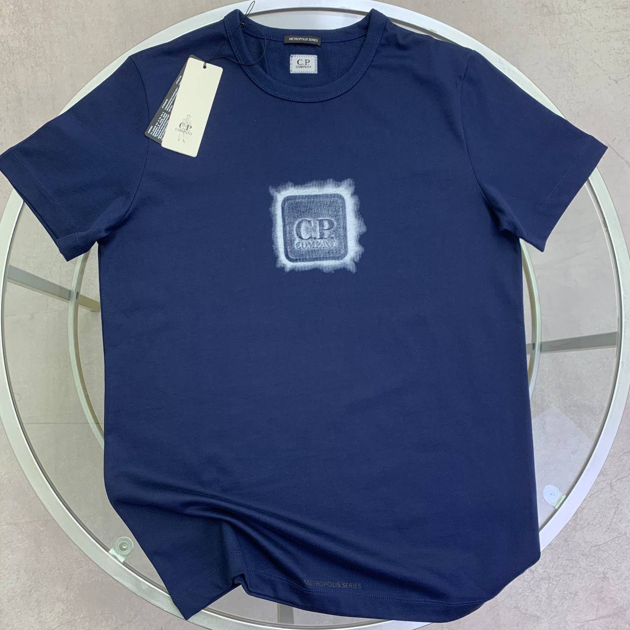 photo 5940325089523994232 y 2.jpg C.P. Company Metropolis Series Mercerized Badge T-Shirt in Different Colors Reps Sale UK Best Quality AAA Replica