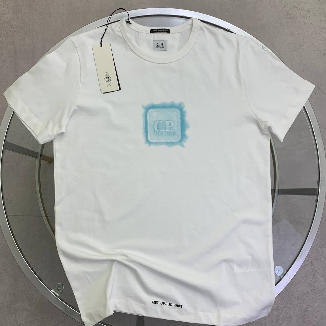 photo 5940325089523994237 y 2.jpg C.P. Company Metropolis Series Mercerized Badge T-Shirt in Different Colors Reps Sale UK Best Quality AAA Replica