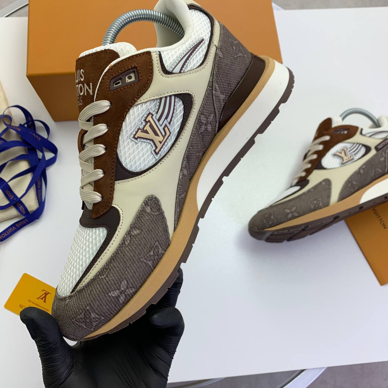 photo 5940325089523994249 y 2.jpg Louis Vuitton Run Away Trainers in Mocha Monogram Canvas "1ACVE4" Trainers Reps Sale UK Best Quality AAA Replica