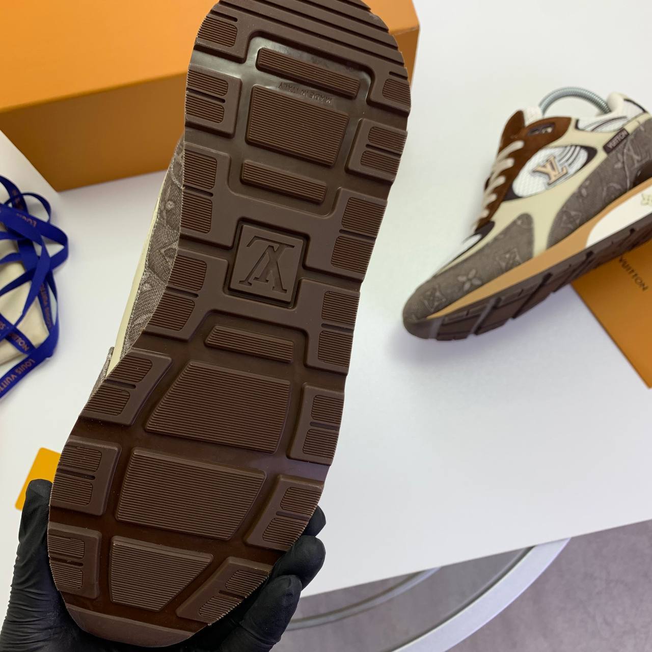 photo 5940325089523994251 y 2.jpg Louis Vuitton Run Away Trainers in Mocha Monogram Canvas "1ACVE4" Trainers Reps Sale UK Best Quality AAA Replica