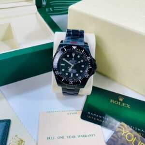 Rolex Sea-Dweller Deepsea 44mm Custom Black PVD/DLC Men's Watch 116660 Reps Sale UK Best Quality AAA Replica
