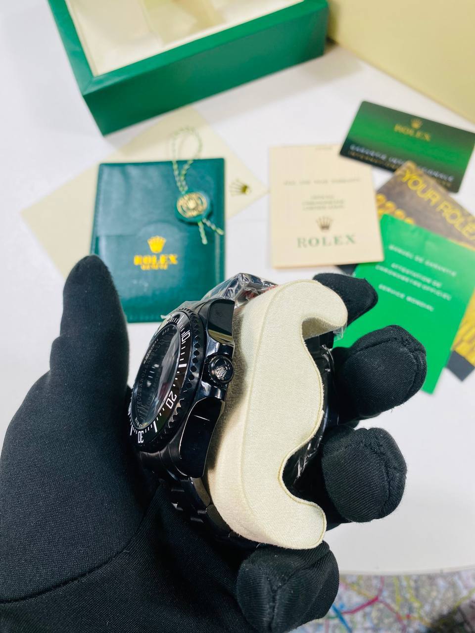 photo 5940325089523994257 y 2.jpg Rolex Sea-Dweller Deepsea 44mm Custom Black PVD/DLC Men's Watch 116660 Reps Sale UK Best Quality AAA Replica