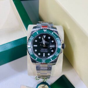 Rolex Submariner Date Men's Watch Reference 126610LV Oystersteel Green Bezel Black Dial Men's Watch Reps Sale UK Best Quality AAA Replica
