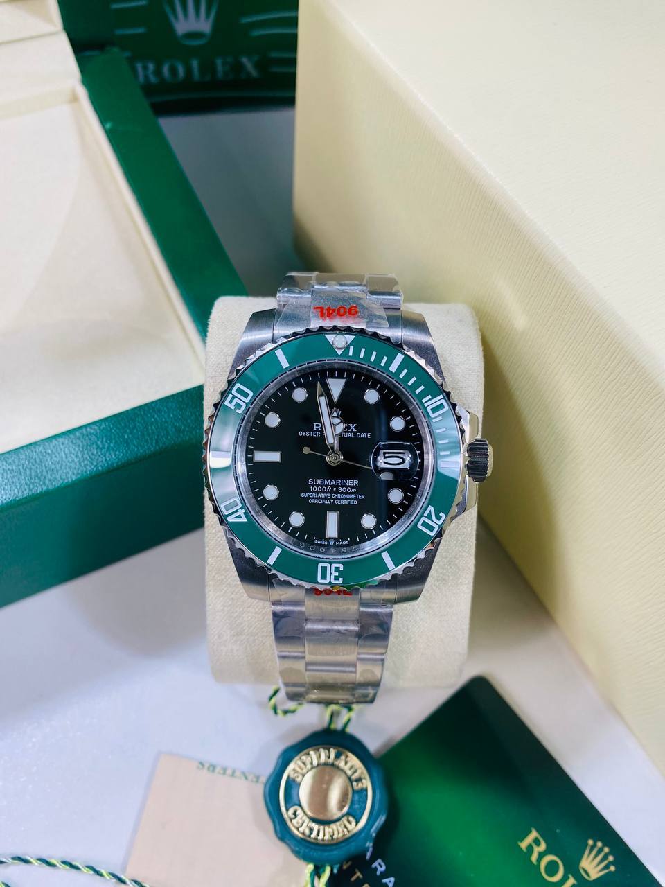 photo 5940325089523994277 y.jpg Rolex Submariner Date Men's Watch Reference 126610LV Oystersteel Green Bezel Black Dial Men's Watch Reps Sale UK Best Quality AAA Replica