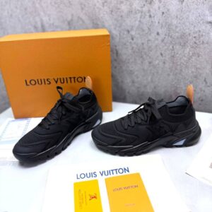 Louis Vuitton Tatic Knit Trainers in Luxury Black "1AINL5" Trainers Men's Reps Sale UK Best Quality AAA Replica