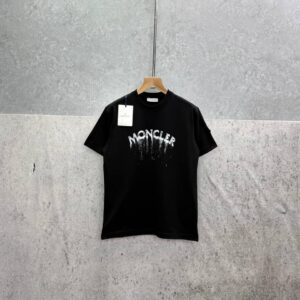 Moncler Spray Arch Logo t-shirt AAA replica UK - men's women's 2 colours designer reps sale