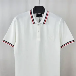Prada Piqué Polo Shirts Men's in 2 Colors Reps Sale UK Best Superclone Quality Replica